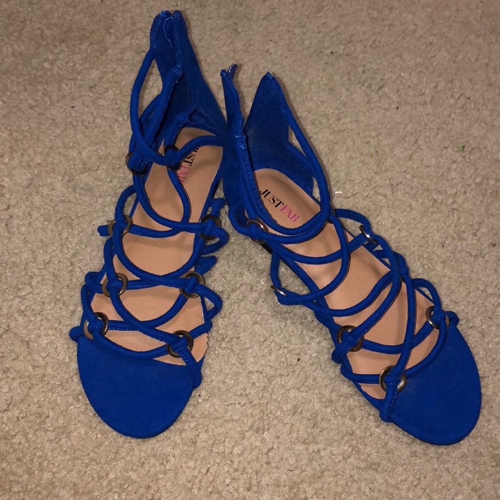 Blue Sandals